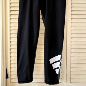 Women's two-tone Adidas leggings